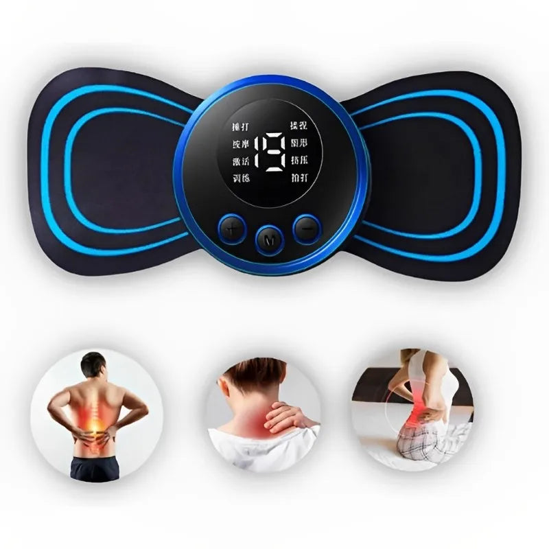 Mini Massageador Elétrico RelaxWave